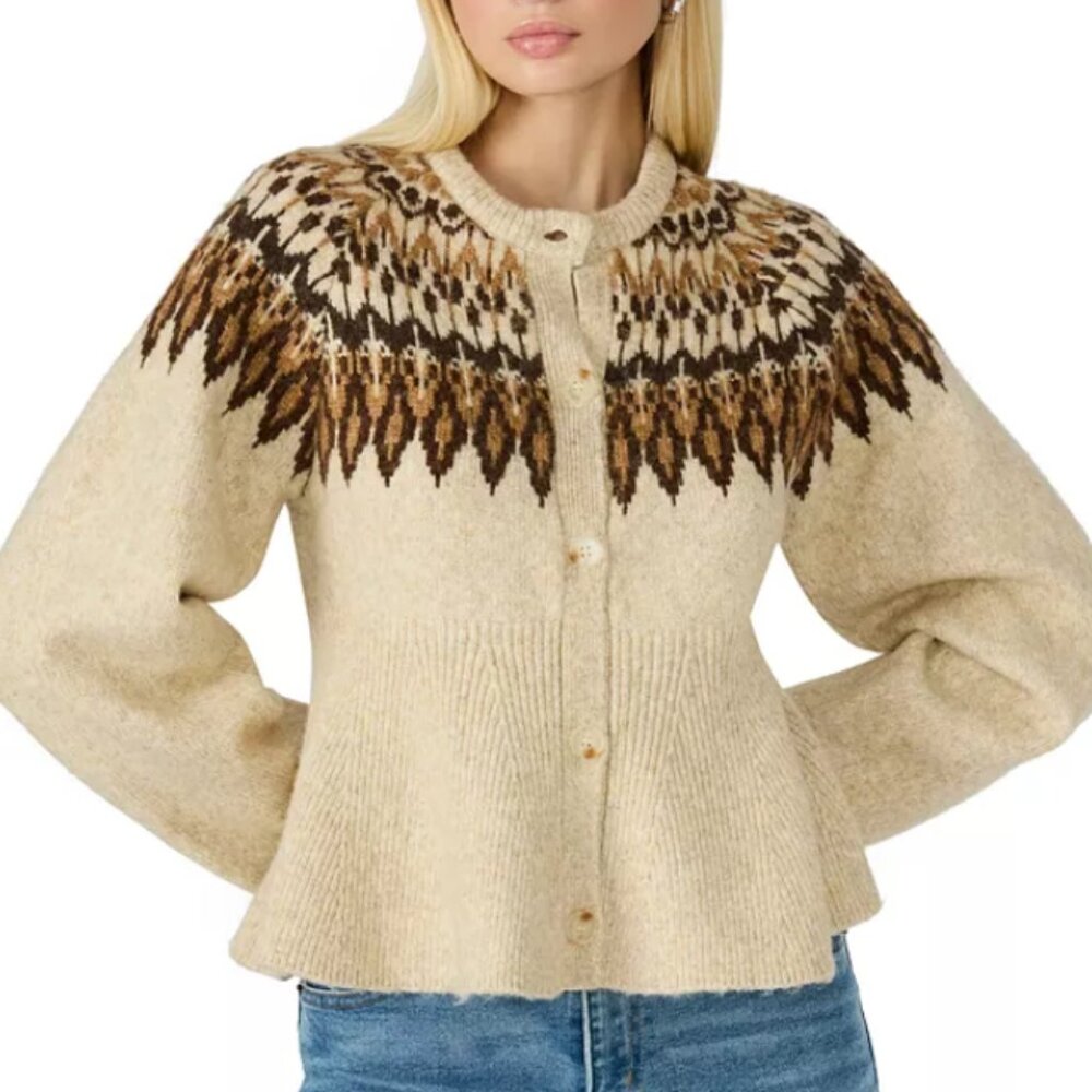 Steve Madden Kyndra Button Front Cardigan Sweater - Brand new without tags